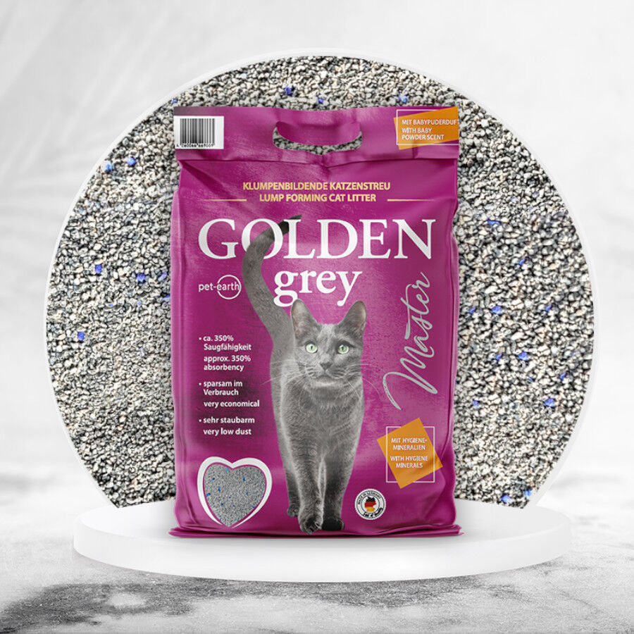 7 kg Golden Grey Master Arena Aglomerante para gatos, , large Imagen numero 2