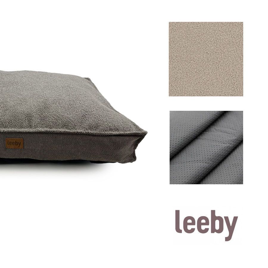 Leeby Colchón Desenfundable y Antideslizante para perros thumbnail