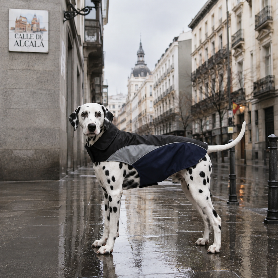 Gotoo Impermeable Reflectante Gris Azulado para perros, , large Imagen numero 1