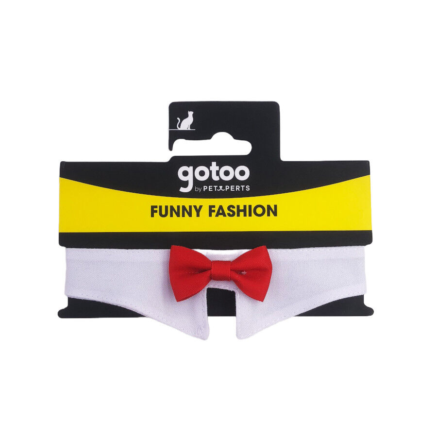 Gotoo Pajarita roja para gatos thumbnail