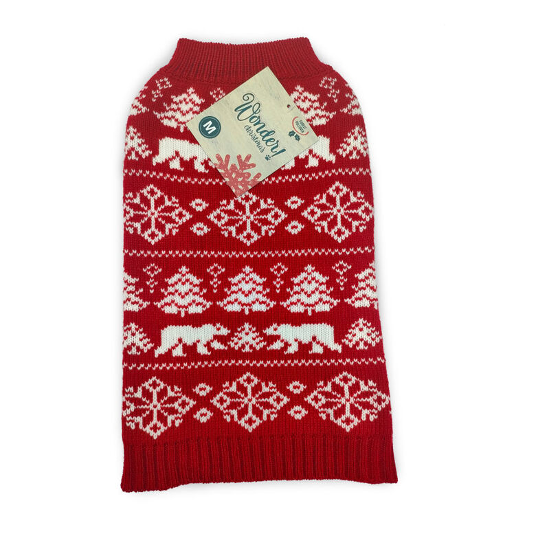 Wonder Christmas Forest jersey navideño para perros thumbnail