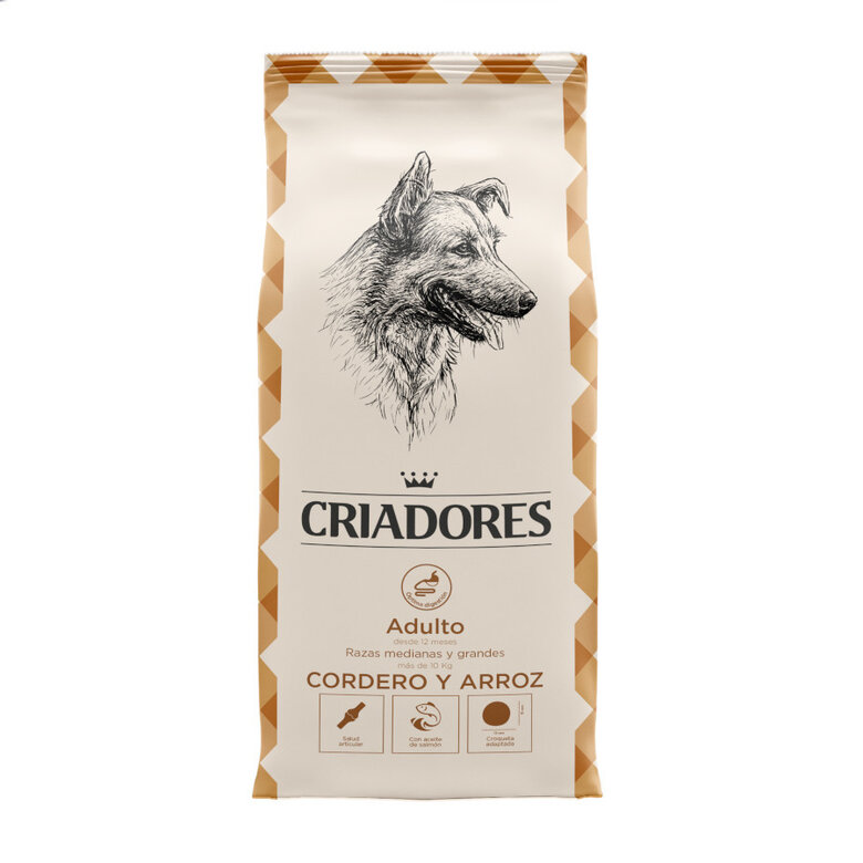 3 kg Criadores Adulto Cordero y Arroz pienso para perros de razas mediana y grande,  Imagen numero 1 3 kg Criadores Adulto Cordero y Arroz pienso para perros de razas mediana y grande, , large Imagen numero 1