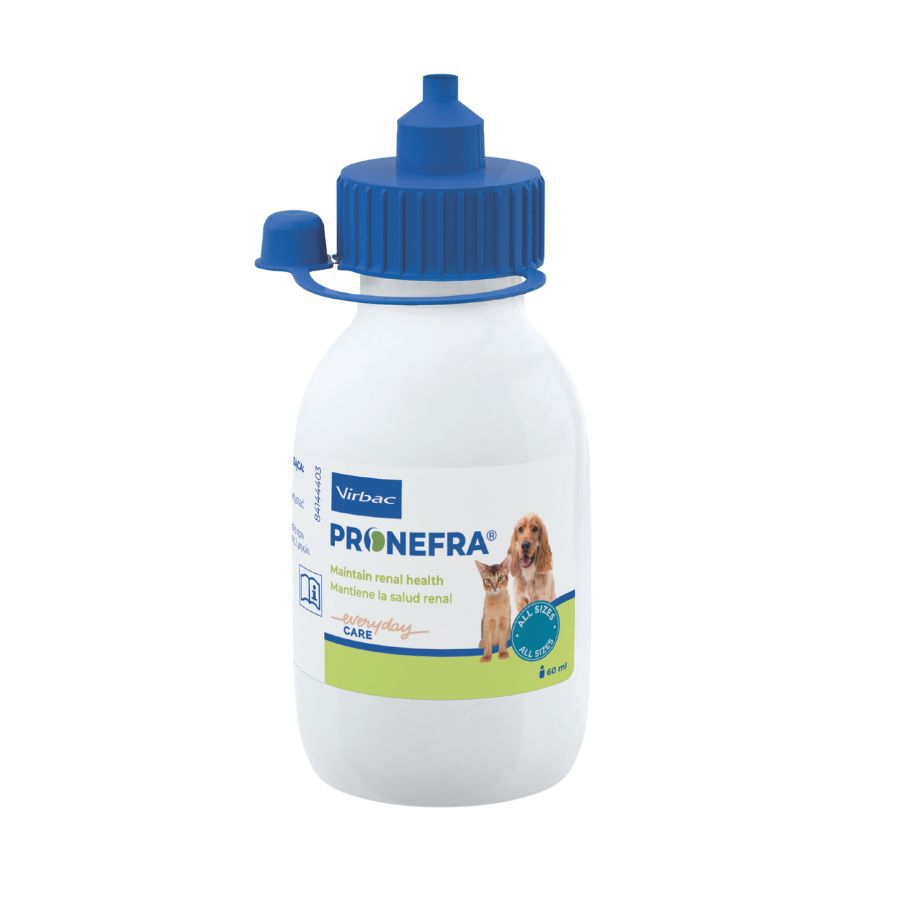 60 ml Virbac Pronefra Suplemento Alimenticio para perros y gatos, , large Imagen numero 1