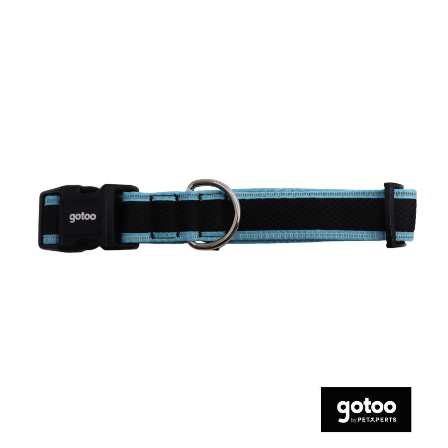 Gotoo collar de malla transpirable turquesa para perros, , large Imagen numero 2
