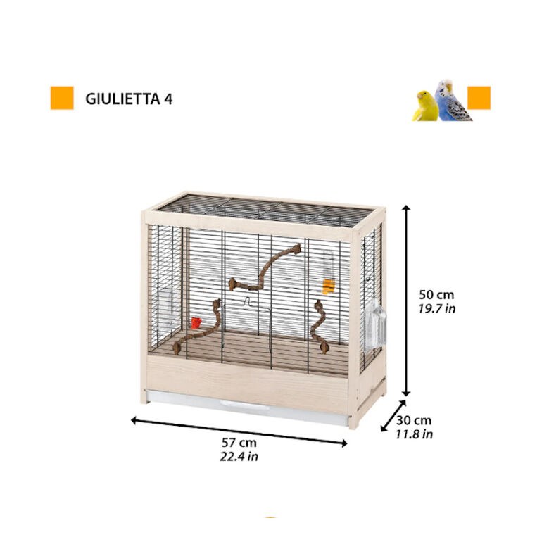 Ferplast Giulietta 4 Jaula para pájaros thumbnail