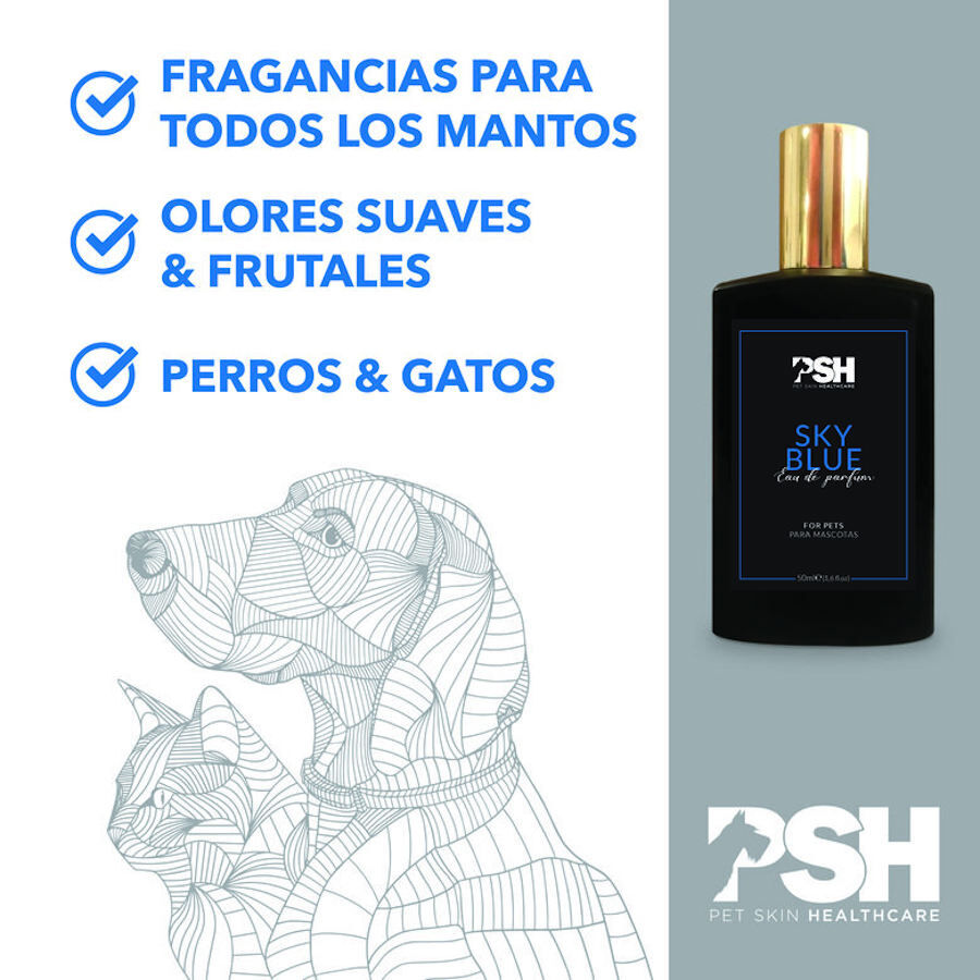 PSH Sky Blue Perfume para perros y gatos thumbnail