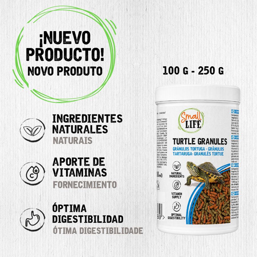 100 ml Small Life Gr&aacute;nulos para tortugas, , large Imagen numero 4