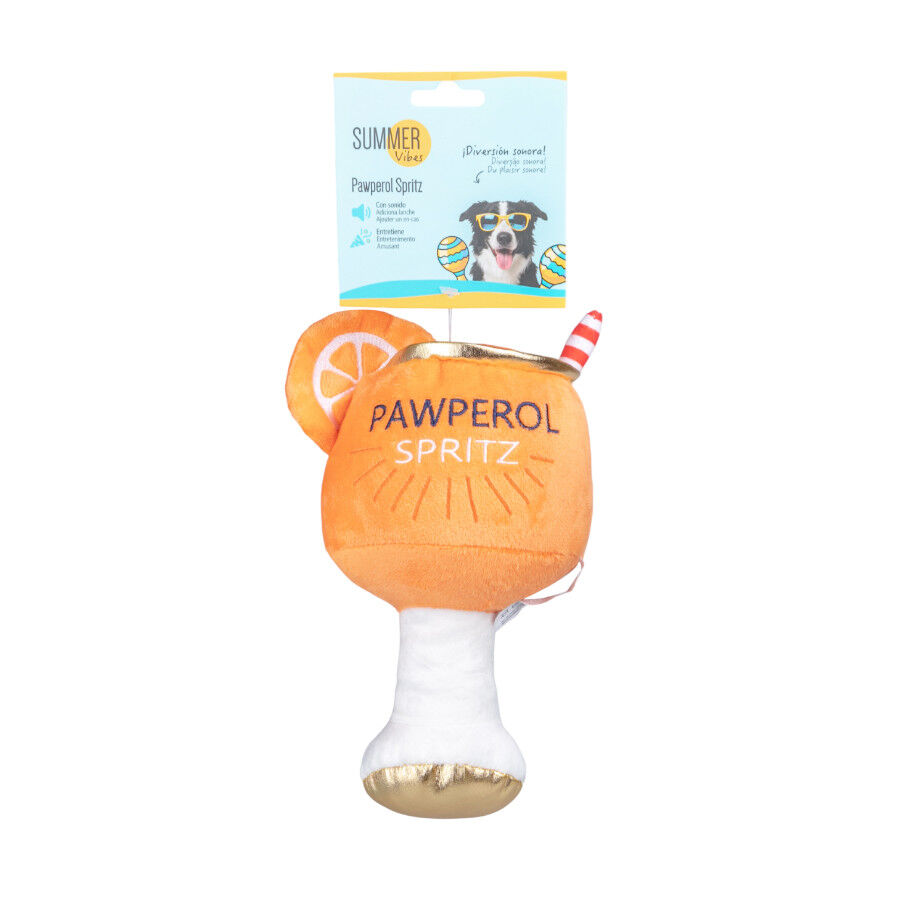 Summer Vibes Pawperol Spritz Peluche Juguete para perros, , large Imagen numero 5