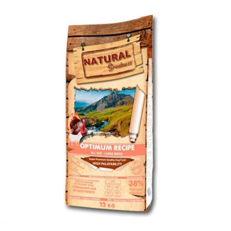 12 kg Natural Greatness Optimum Large pienso para perros,  Imagen numero 1 12 kg Natural Greatness Optimum Large pienso para perros, , large Imagen numero 1