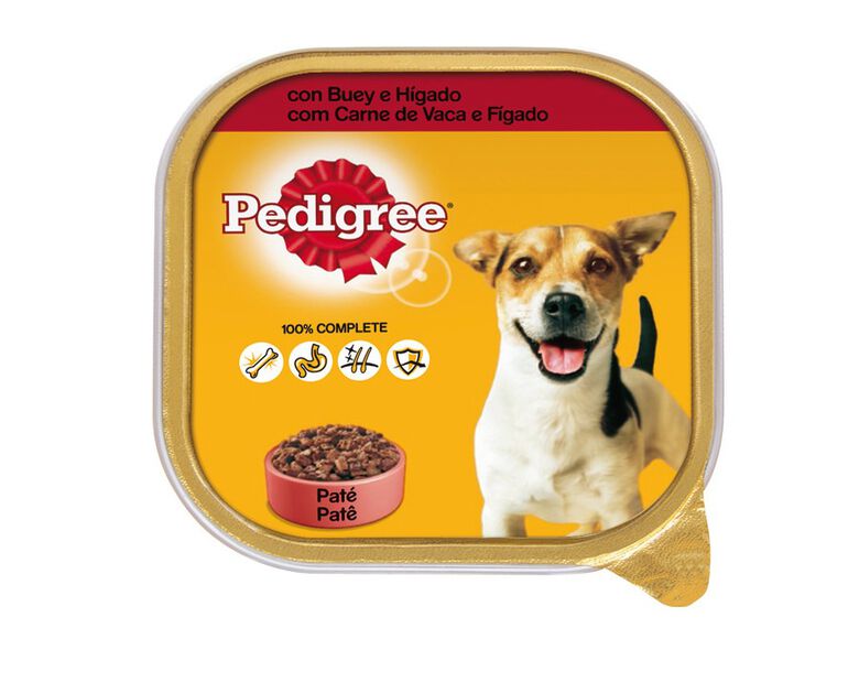 Pedigree Buey e Higado Tarrina en Paté para Perros thumbnail
