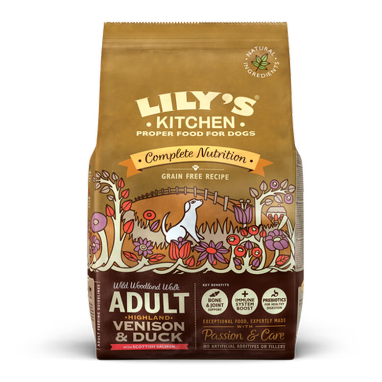 Lily's Kitchen Adult Venado y Pato pienso para perros, , large image number null