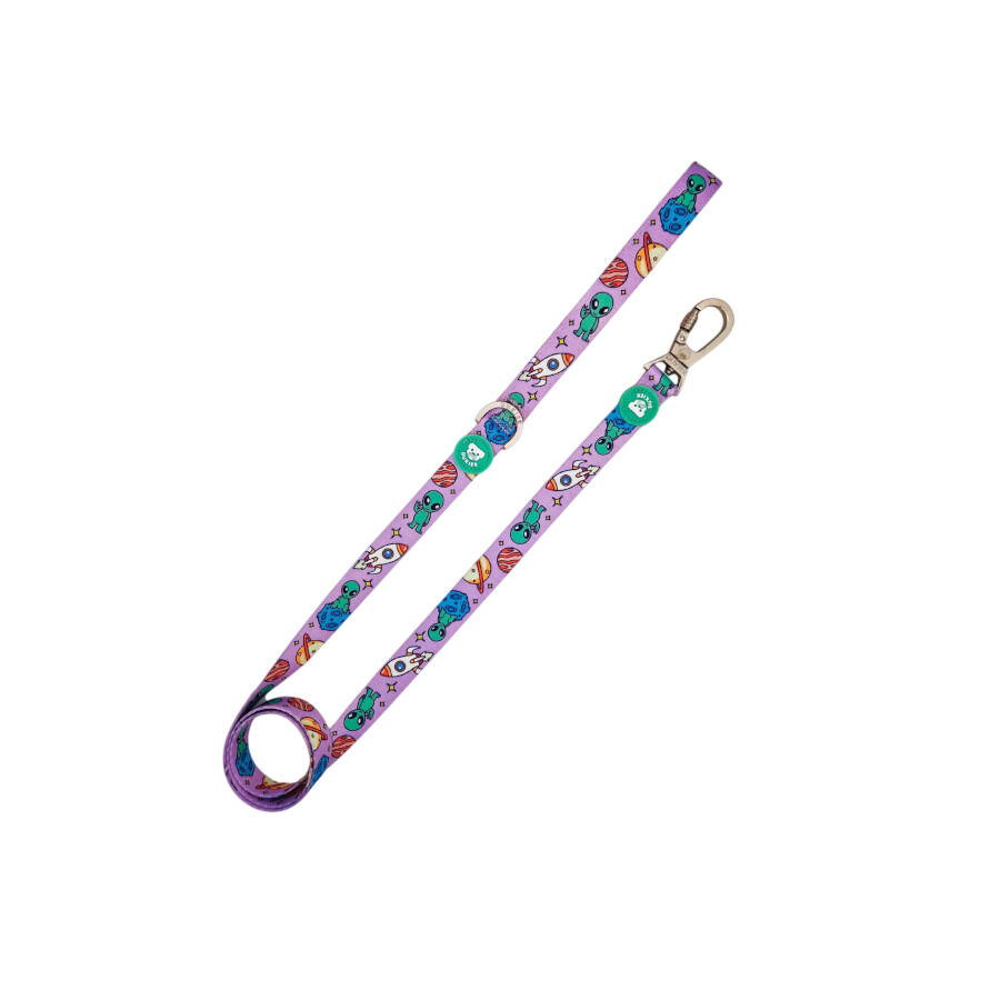 Dukier Correa Estampado Alien para perros, , large Imagen numero 2