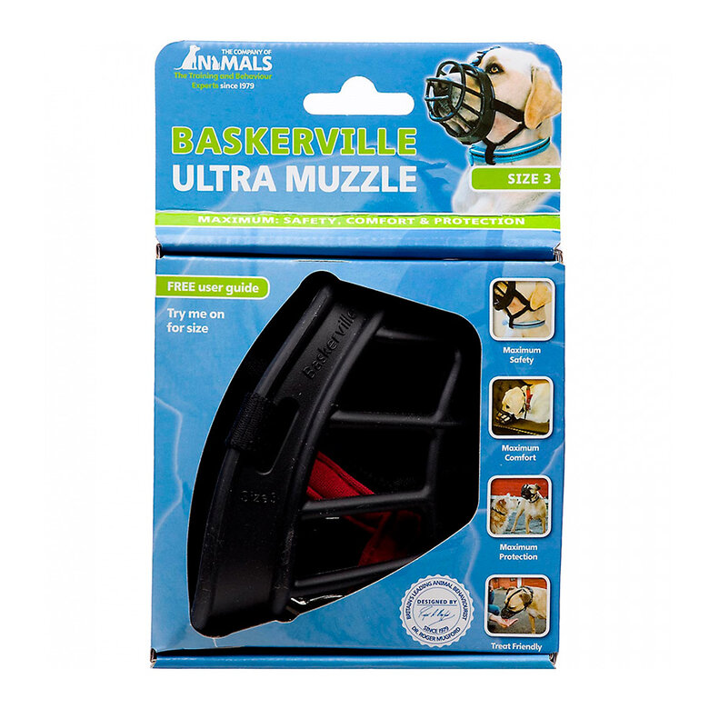 Baskerville Ultra Muzzle Bozal tipo canasta para perros, , large image number null