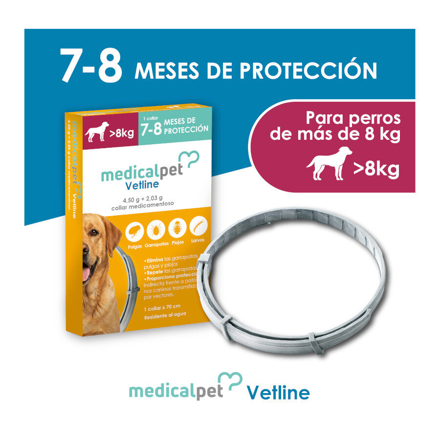 Medicalpet Vetline Collar Antiparasitario para perros, , large Imagen numero 4