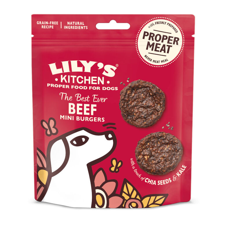 Lily&#039;s Kitchen Burgers Mini para perros thumbnail
