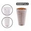 Leeby Taza Medidora Transparente para perros y gatos, , large indicador imagen numero 3