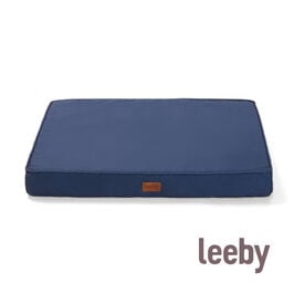 Leeby colchón viscoelástico azul para perros