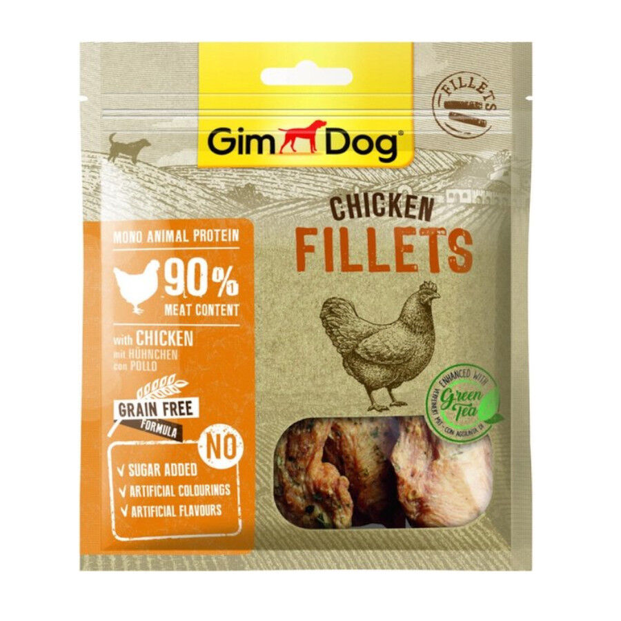 GimDog fillets de pollo snack para perros Imagen numero 1