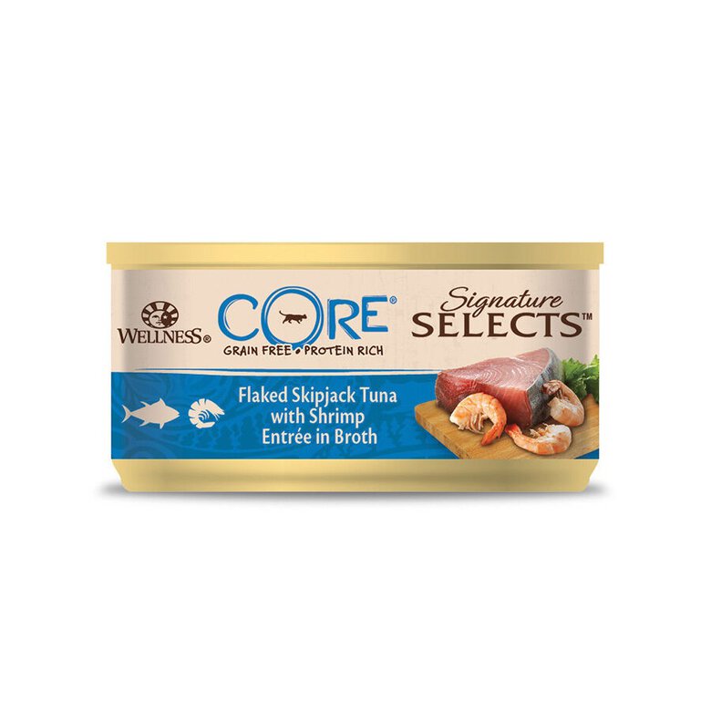 79 g Wellness Core Flaked atún lata para gatos,  Imagen numero 2 79 g Wellness Core Flaked atún lata para gatos, , large Imagen numero 2