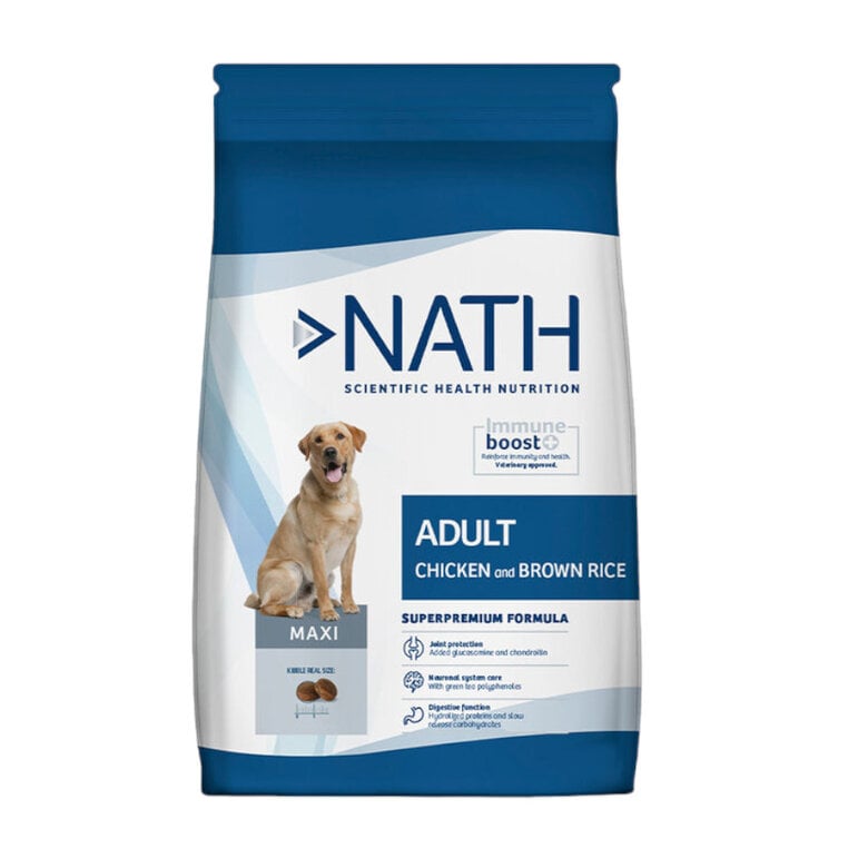 12 kg Nath Adult Maxi Pollo pienso para perros,  Imagen numero 1 12 kg Nath Adult Maxi Pollo pienso para perros, , large Imagen numero 1