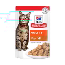 Hill's Science Plan Adult Pavo sobre para gatos