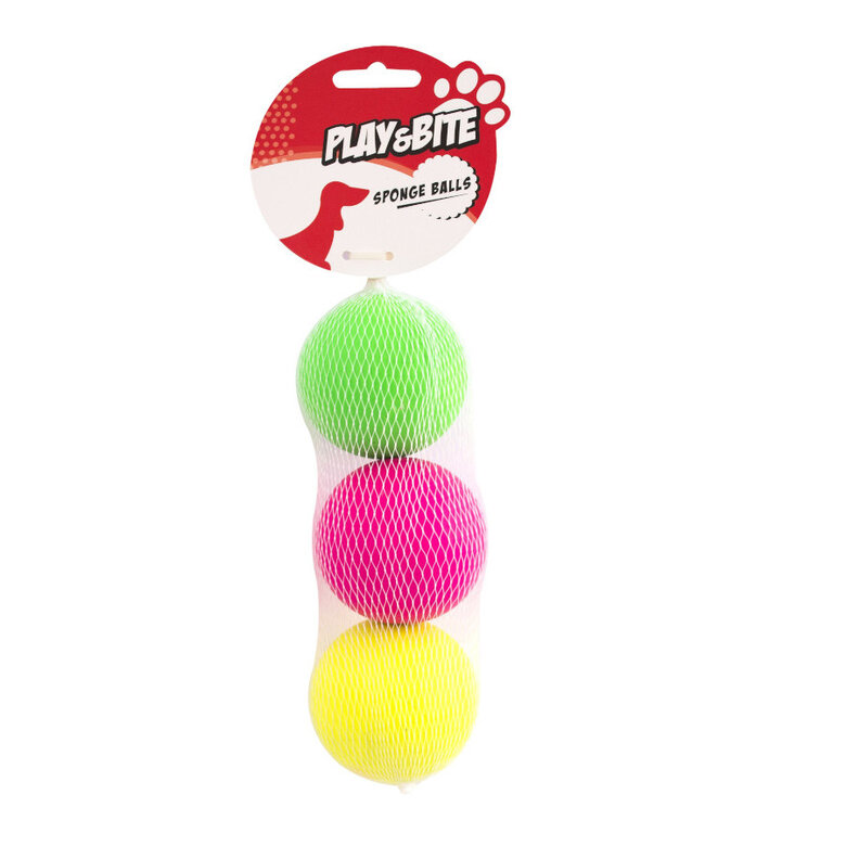 Play&Bite Pelotas de goma para perros, , large image number null