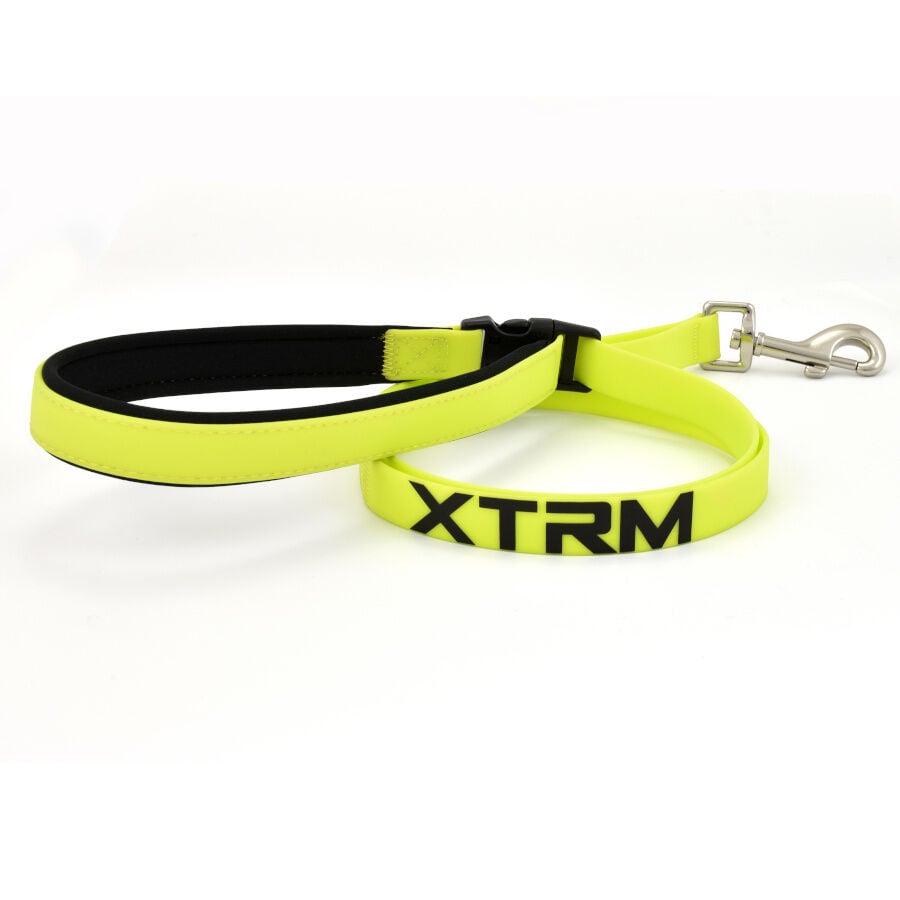X-TRM Correa Amarilla PVC para perros, , large Imagen numero 1
