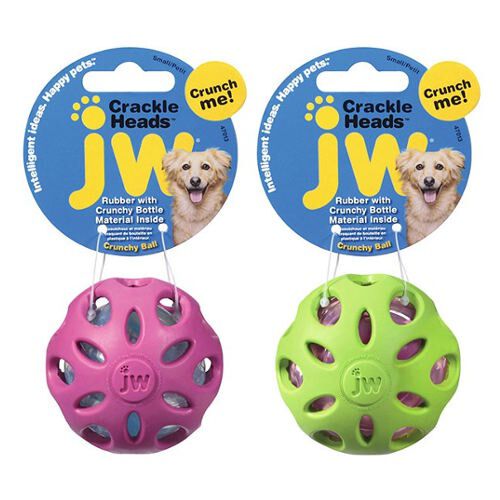 JW Dog pelota de caucho crujiente para perros Imagen numero 1