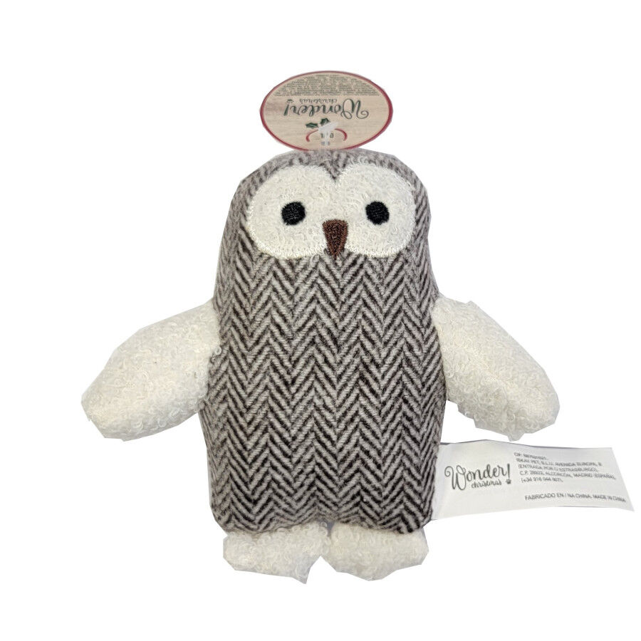 Wonder Christmas Peluche Búho Navideño para perros thumbnail