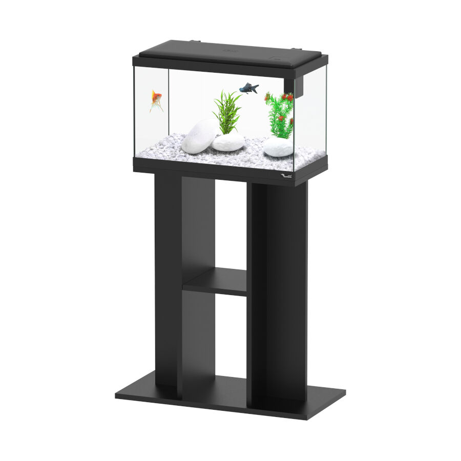 Small Life Aquarium 50 Negro Mesa para acuarios