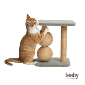 Leeby Jolly rascador de yute para gatos