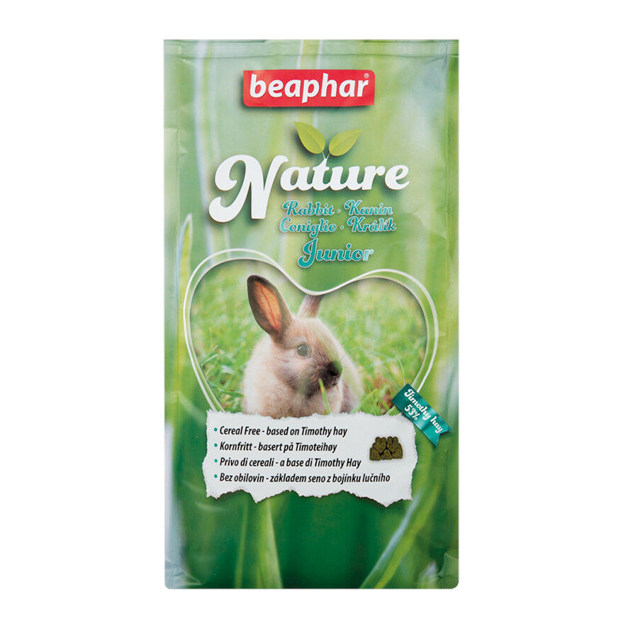 Beaphar Nature Junior pienso sin cereales para conejos, , large Imagen numero 1