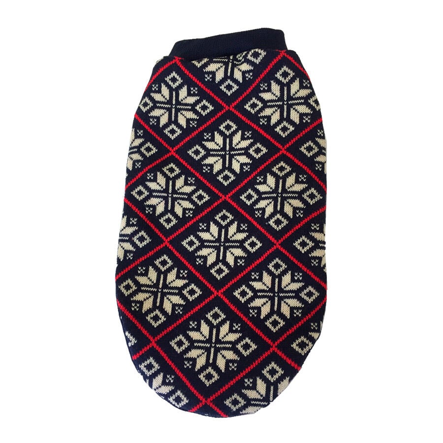 Outech Jersey Estampado Copos de Nieve para perros, , large Imagen numero 3