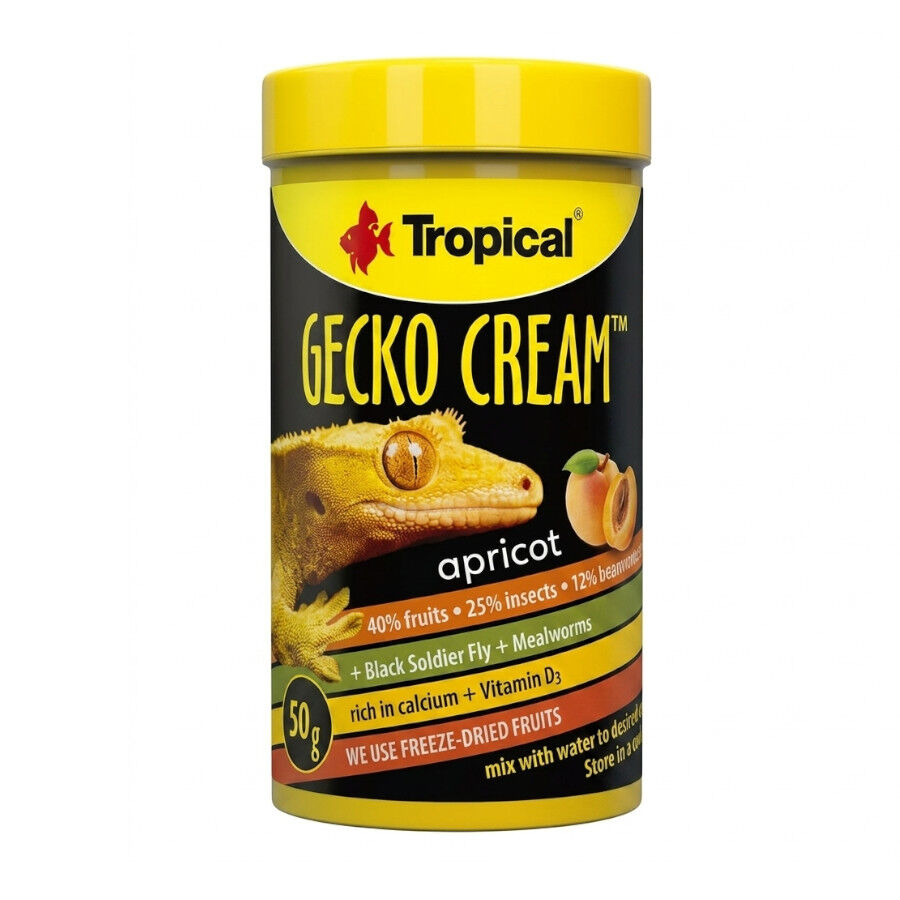 50 g (100 ml) Tropical Gecko Cream Albaricoque para reptiles, , large Imagen numero 1