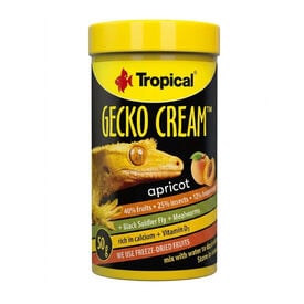 Tropical Gecko Cream Albaricoque para reptiles