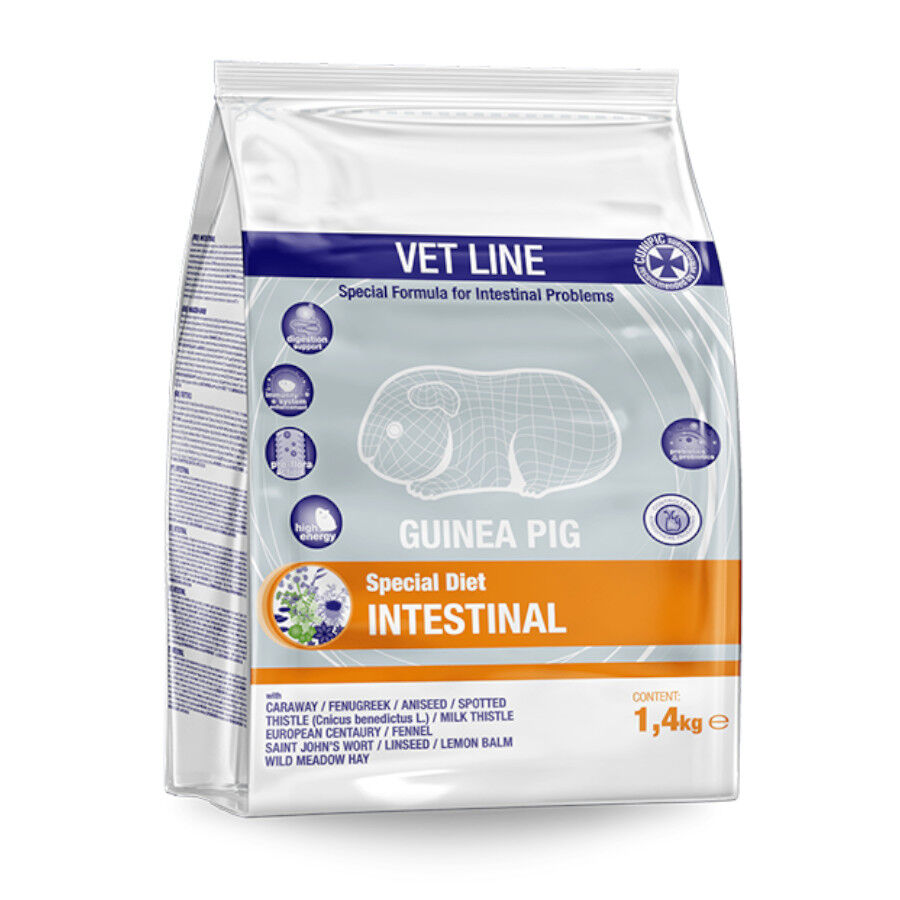 Cunipic Vet Line Intestinal Heno de prado para cobayas, , large Imagen numero 1