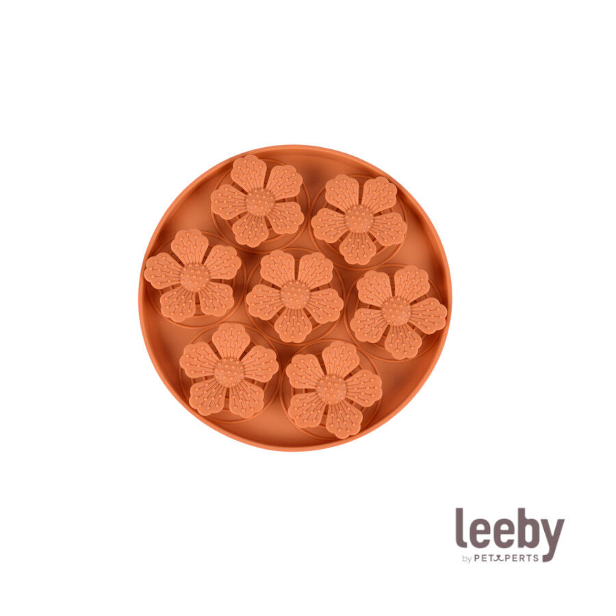 Leeby Alfombrilla de Lamer Forma Flor para perros y gatos, , large Imagen numero 2
