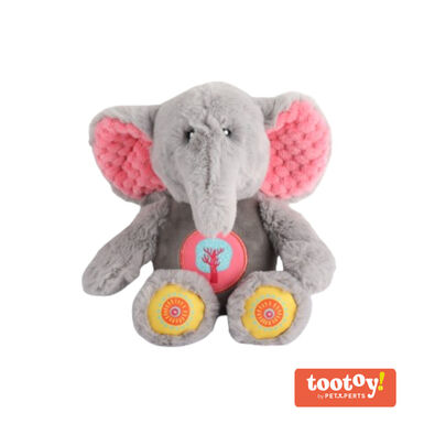 Tootoy! Comfort Cute Elephant Cuddler peluche para perros