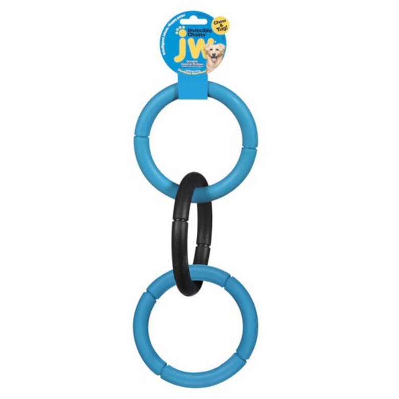 Nayeco triple aro de caucho juguete para perros image number null