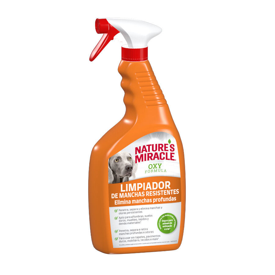 Nature’s Miracle Oxy Limpiador de Manchas Resistentes para perros