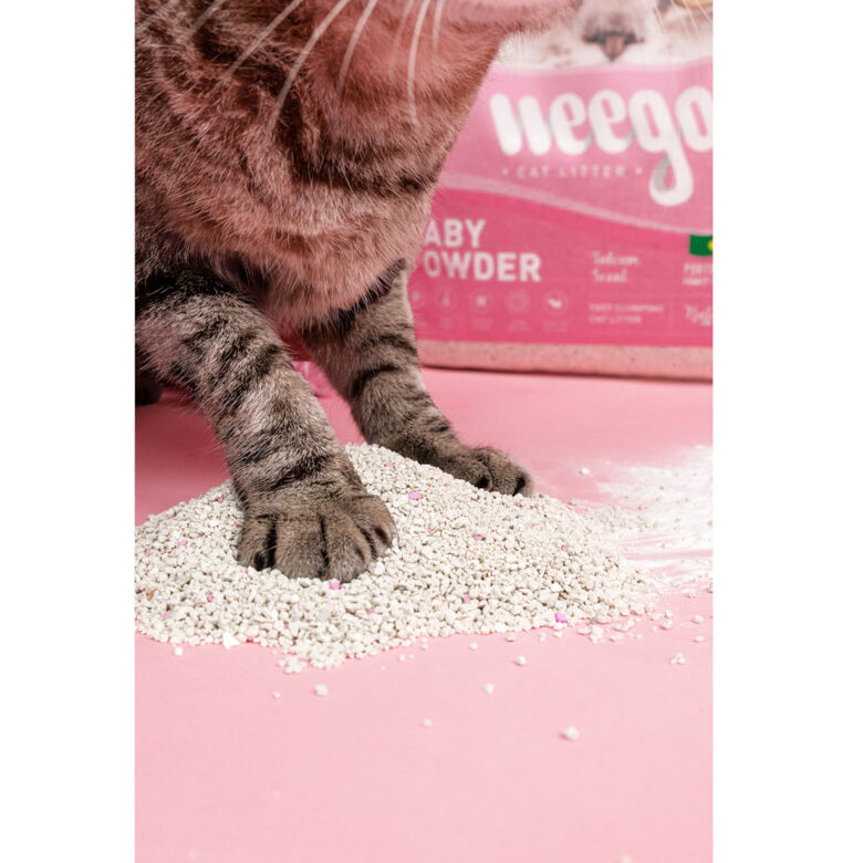 Weego Baby Powder Arena Aglomerante para gatos thumbnail