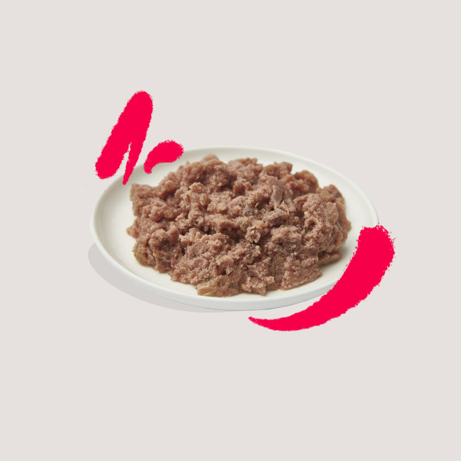 Edgard &amp; Cooper Pollo y Pavo en Paté tarrina para gatos sénior thumbnail