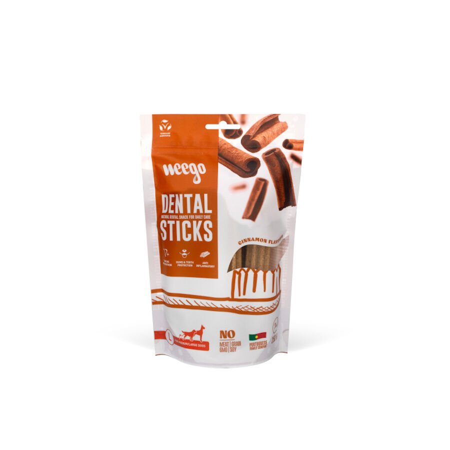 7 barritas x 12.5 cm Weego Snacks Dentales Large Canela para perros, , large Imagen numero 1