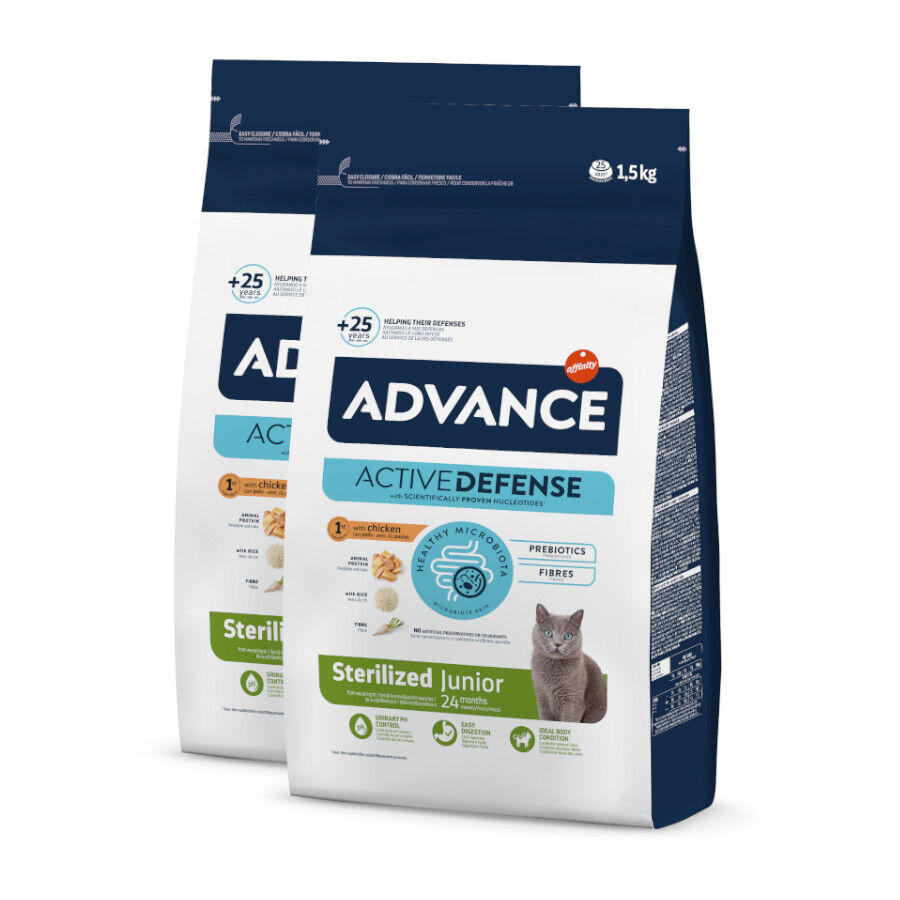 Advance Junior Sterilized pienso para gatos