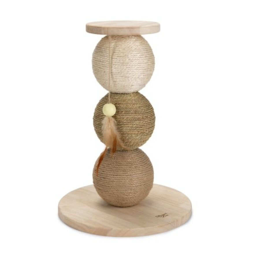 Designed by Lotte Elio Poste Rascador de Madera para gatos, , large Imagen numero 1