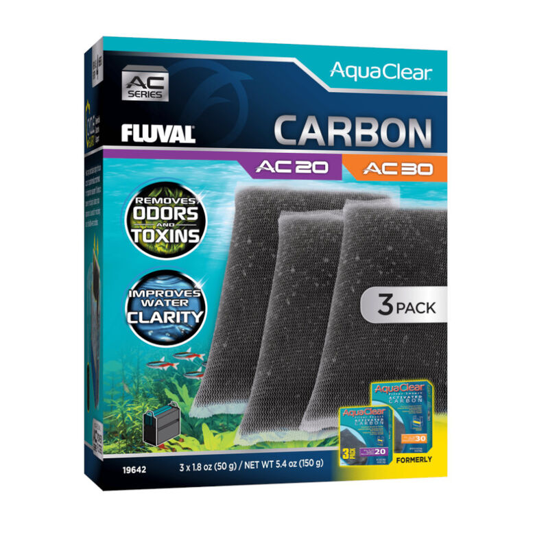 Fluval AquaClear AC Carbón Activo para filtro de acuarios thumbnail
