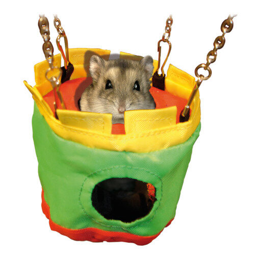 Flamingo casa colgante para roedores Imagen numero 1