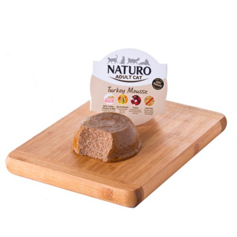 85 g Naturo Adult Pavo tarrina en mousse para gatos.,  Imagen numero 1 85 g Naturo Adult Pavo tarrina en mousse para gatos., , large Imagen numero 1