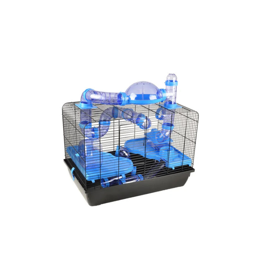 Flamingo Aldo Jaula Negra para roedores, , large Imagen numero 1