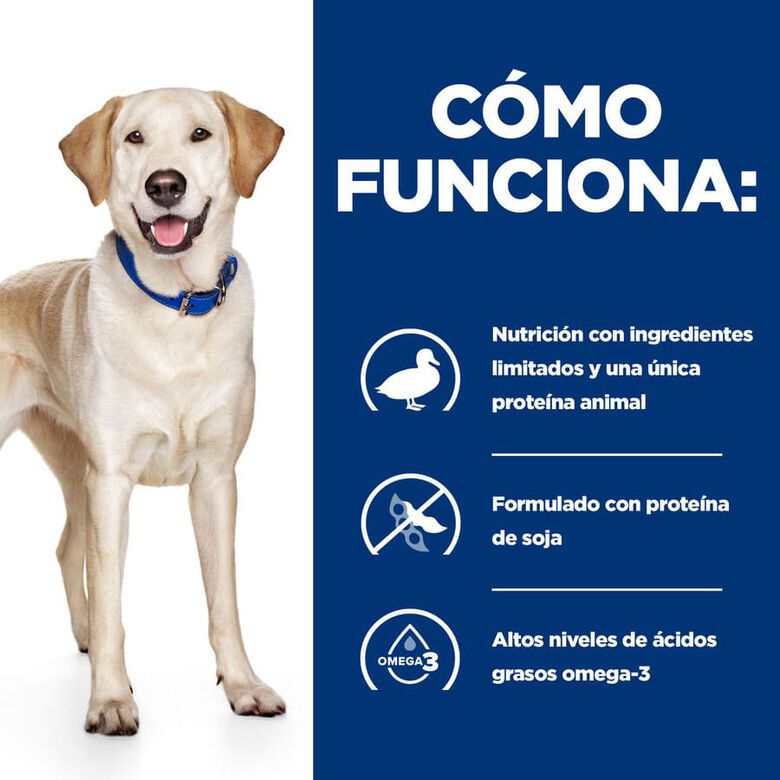 Hill&#039;s Prescription Diet Food Sensitives d/d Pato pienso para perros thumbnail